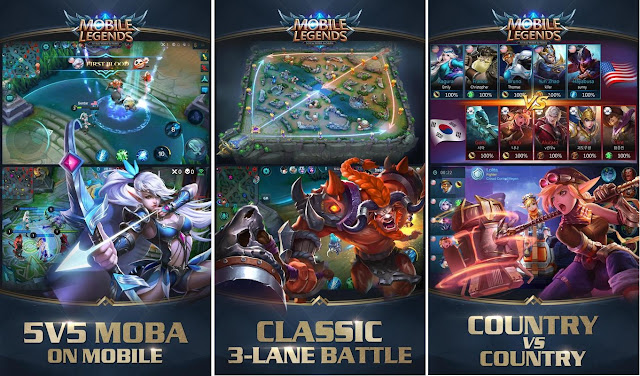  MOBA showdown against real human opponents Download Mobile Legends Bang Bang Mod Apk Full Hack