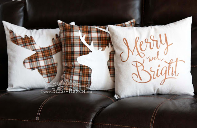 Christmas PIllows Bliss-Ranch.com