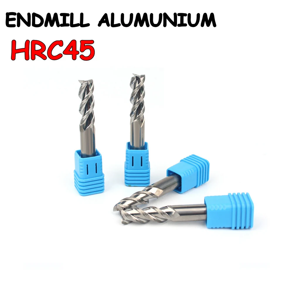 HRC45 Alumunium - Endmill Carbide Endmill Lexees