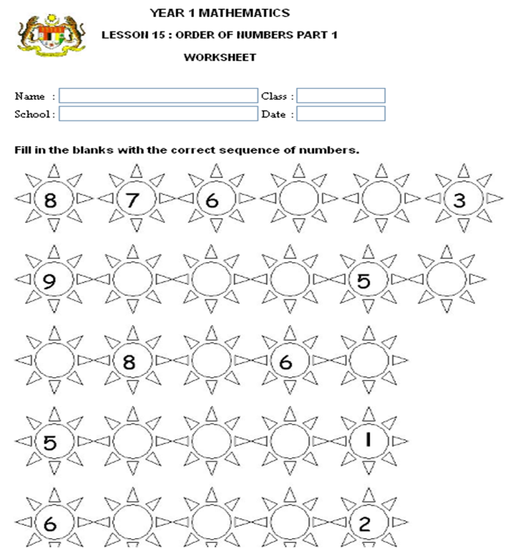 NOMBOR: LATIH TUBI