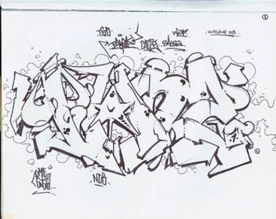 Wildstyle Graffiti, Graffiti Sketches