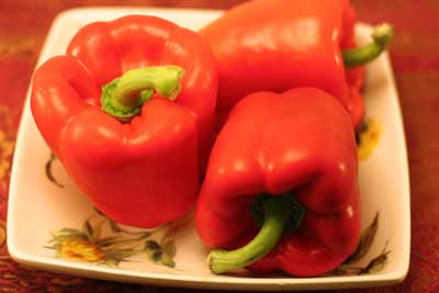 red peppers