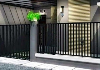  pada kesempatan kali ini aku akan membahas perihal Desain atau Model Pagar Rumah Yang Mi Desain Pagar Rumah Minimalis