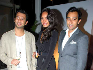 Rahul Khanna, Poorna and Lisa at Moet & Chandon's valentine evening images,photos