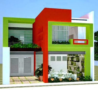  Contoh Kombinasi Cat Warna Hijau Pada Desain Rumah Minimalis  35+ Contoh Kombinasi Cat Warna Hijau Pada Desain Rumah Minimalis