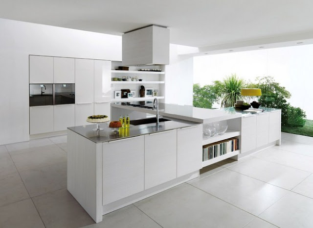 Kitchens With White Cabinets And Granite Countertops
