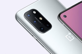 OnePlus 8T quad-camera setup and punch-hole display