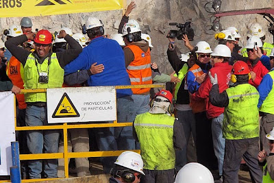 Successful Rescue Operation of Chilean Miners Photo