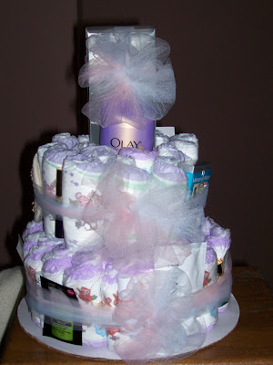 Diaper Cakes Wedding'Towel' Cakes