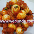 Resep membuat sambel merah telor puyu dan tempe pedas manis