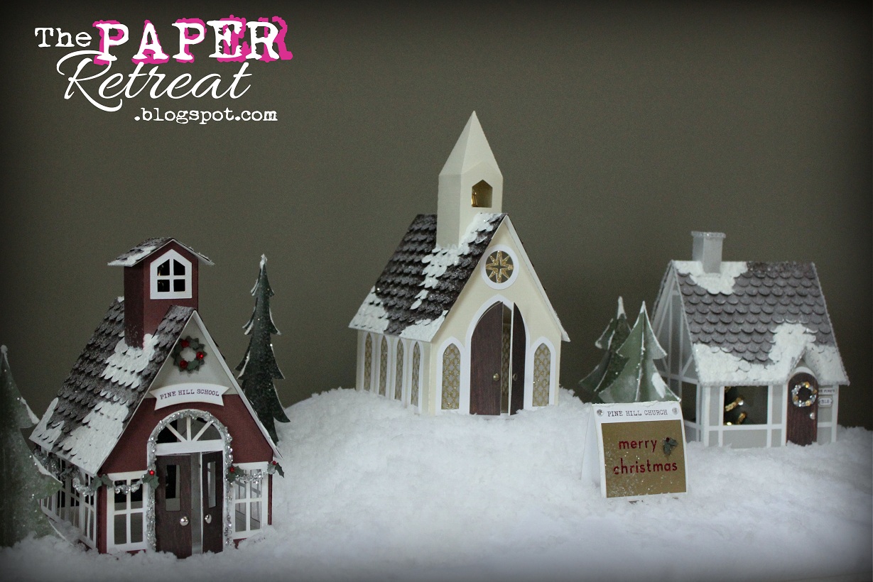 Download The Paper Retreat: A Country Christmas Village & Tutorial on Homemade Snow! Guest Designer at ...