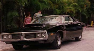 black 1973 dodge charger from burn notice