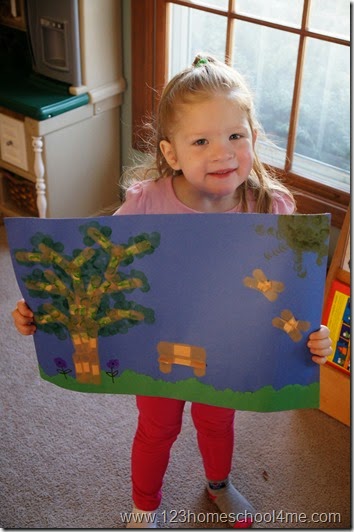Bandage craft fro doctor week or talking about germs for preschool