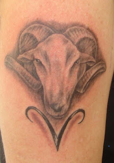 Zodiak Tattoos Gallery - Aries Tattoo