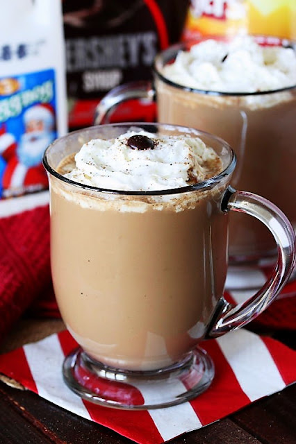 Mug of Mocha Eggnog with Whipped Cream Image