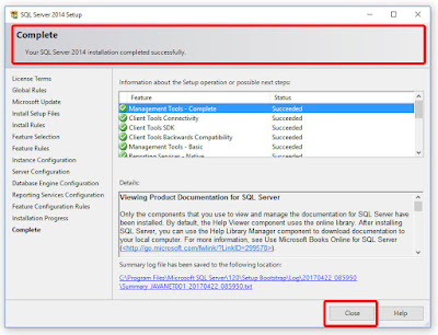 Cara Install Database SQL Server