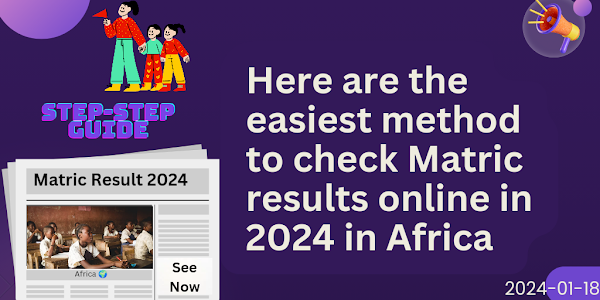 How to Check Your 2024 Matric Results in Any African Country