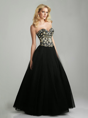 black long gowns