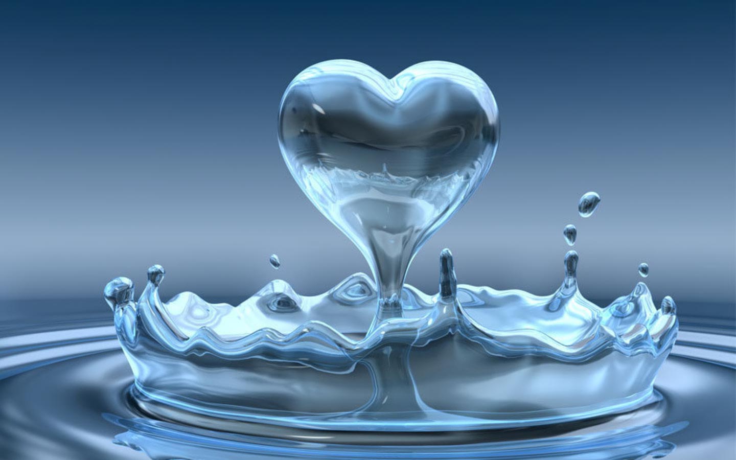 Love splash background wallpaper