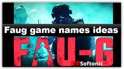 Faug game names ideas- Usernames, Clan Names, Symbols