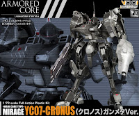 Kotobukiya 1/72 MIRAGE YC07-CRONUS GUNMETA VER Color Guide & Paint Conversion Chart 