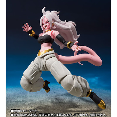 Imágenes y detalles de S.H.Figuarts Android 21 de "Dragon Ball Fighterz" - Tamashii Nations