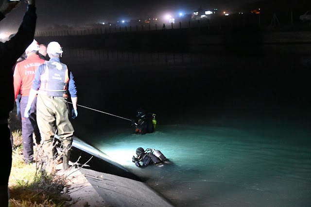 Şanlıurfa’da sulama kanalına araç düştü! 3 ölü, 2 kayıp