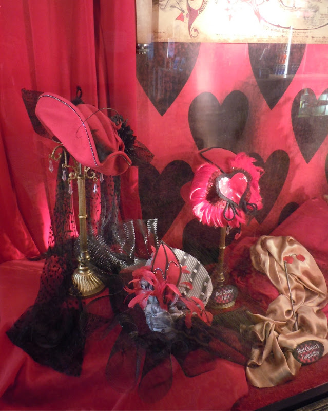 Red Queen hat props from Alice in Wonderland