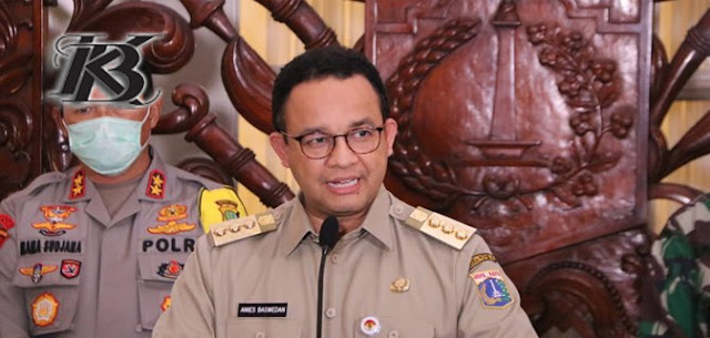 Gubernur Anies Ancam Cabut Izin Perusahaan Yang Melanggar PSBB Tahap 2