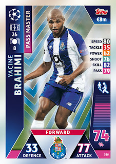 Match Attax UEFA Champions League 2018 2019 FC Porto Set