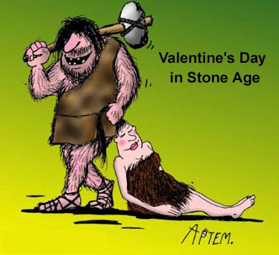 Funny Pictures: Stone age valentine's day