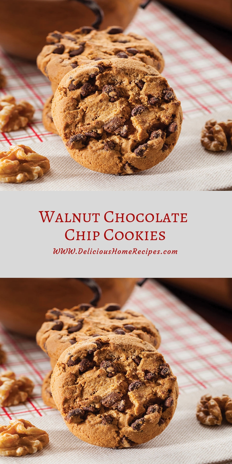 Walnut Chocolate Chip Cookies