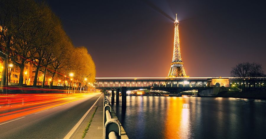Kemegahan dan Keindahan Kota Paris Saat Malam 30 