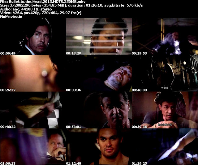 Bullet To The Head (2013) HDTS 350MB