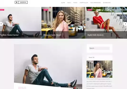 Andria-Premium-free-Blogger-Template-download