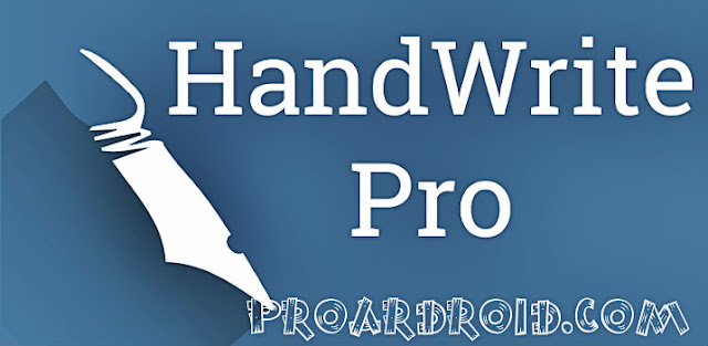  تطبيق HandWrite Pro Note & Draw Apk للتدوين والرسم للاندرويد النسخة المدفوعة مجانا logo