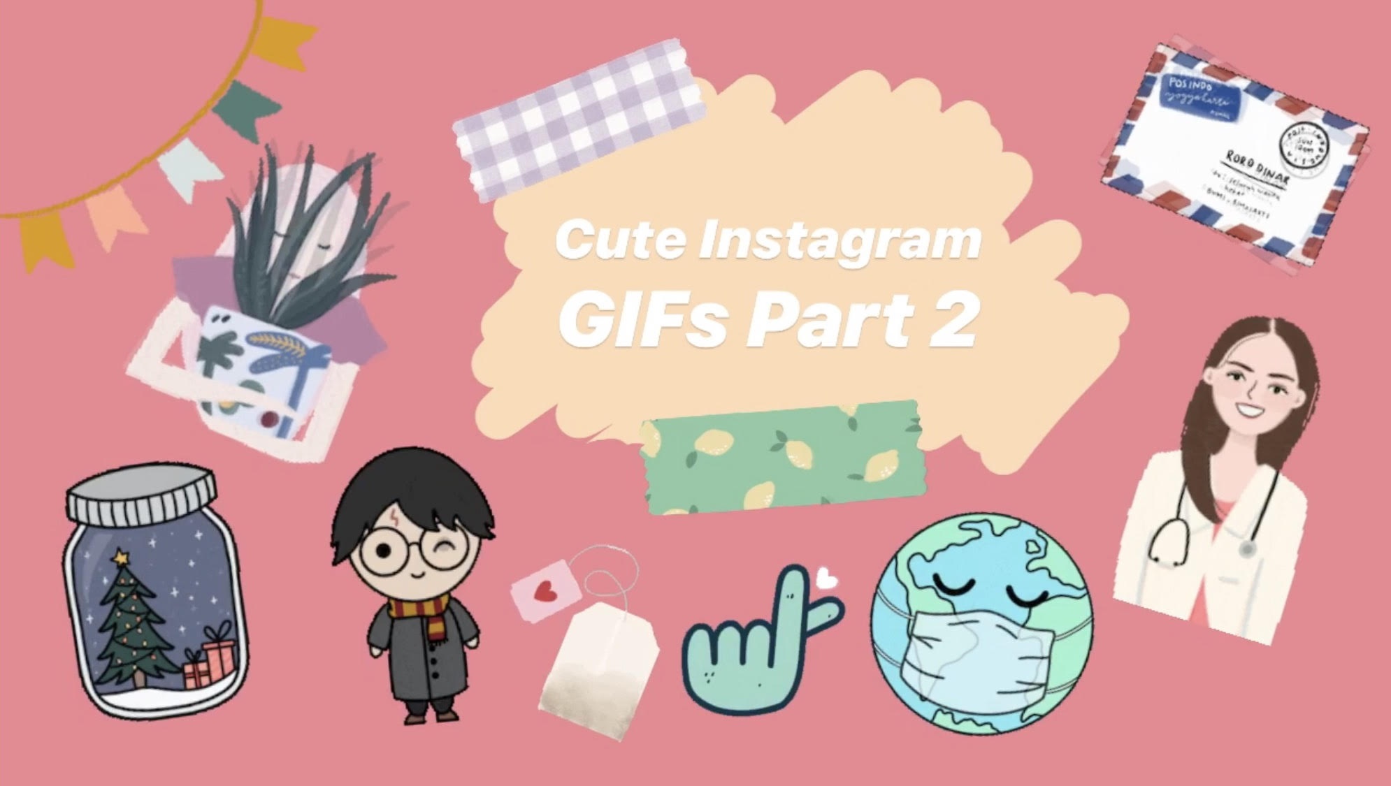 Cute Designer Gifs You Can Use In Your Instagram Story Part 2 Hertravelogue Com