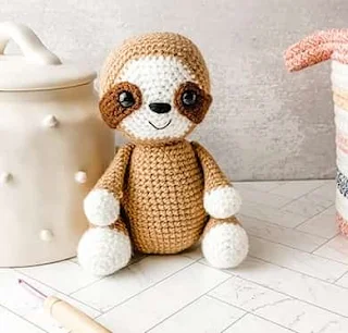 PATRON GRATIS PEREZOSO AMIGURUMI 66752