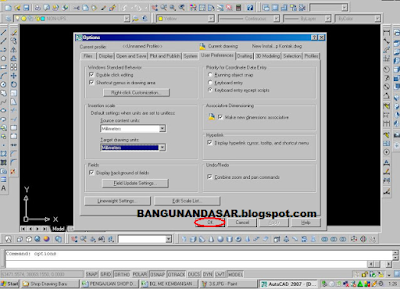 Cara Merubah Satuan Gambar Di Software Autocad || BANGUNANDASAR