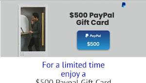 Get a $500 PayPal Gift Card Now!