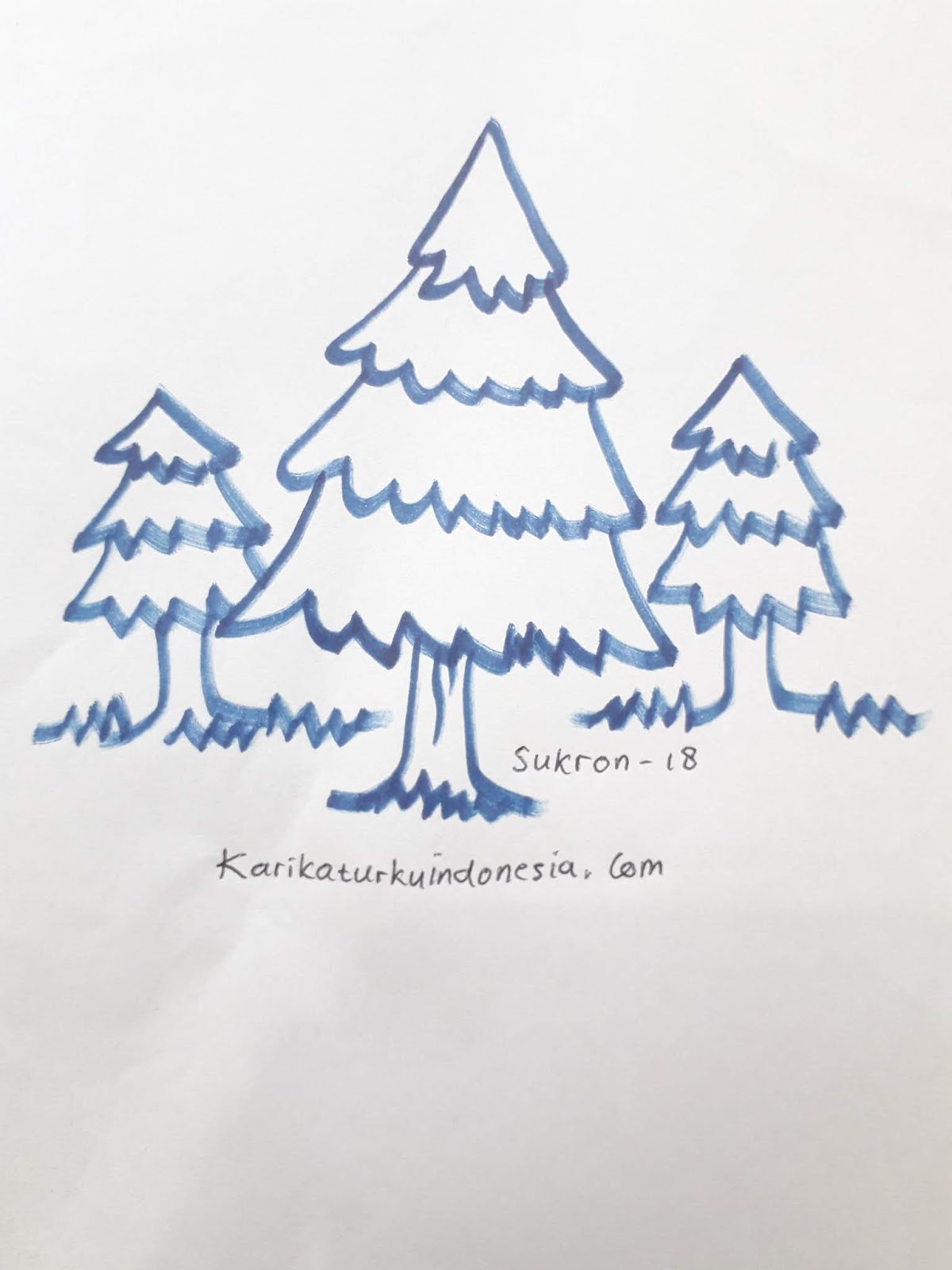 Kreasi Pohon Natal Tkpaud 14 Gambar Kartun Monyet Dan 