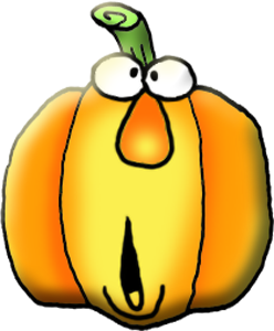 Halloween Pumpkin Clipart.