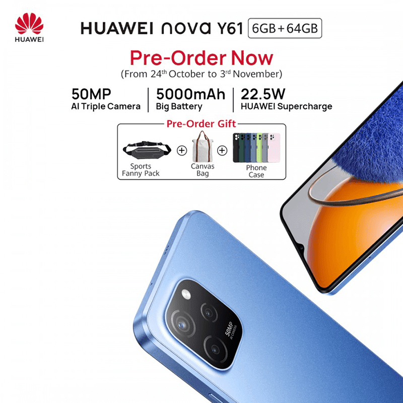 HUAWEI nova Y61