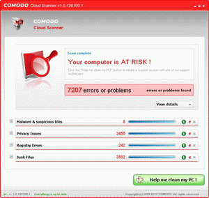 Comodo Cloud Scanner