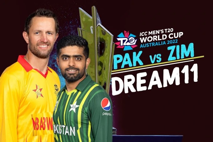 Pakistan vs Zimbabwe T20 World Cup Match Live Streaming Today 4:00 PM 27 Oct 