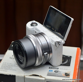 Jual Kamera Sony ALpha A5000  - Wifi -Fullset  - Banyuangi