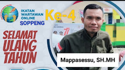 Momen HUT ke-4, Kabag Hukum dan Ketua LBH IWO Soppeng Raih Gelar Magister 