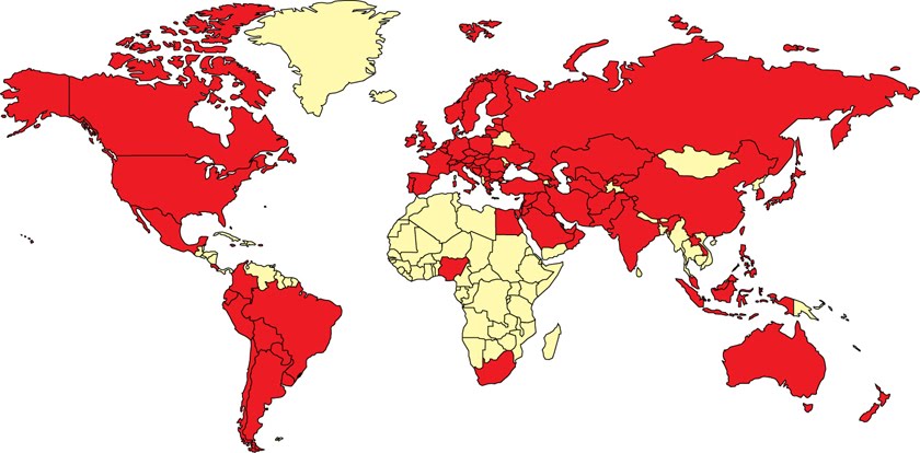 labeled world map printable. large world map with countries