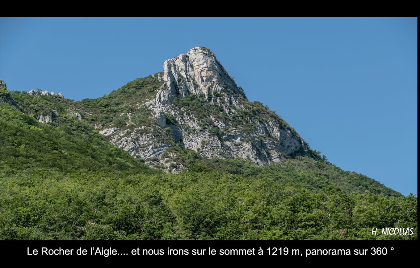 SOMMET ROCHER AIGLE 1219 m