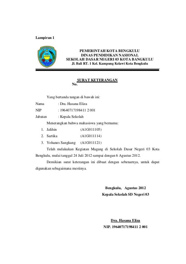  Kegiatan magang kerja ketika ini sudah tidak aneh lagi dalam kehidupan kita sehari Contoh Surat Permohonan Magang Kerja yang Baik dan Benar